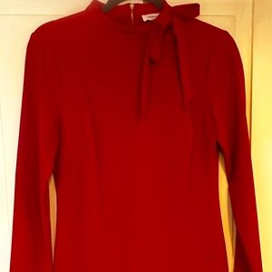 Calvin Klein, Red, Size 8 dress